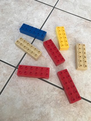 Set Lego Duplo Originali con 3 personaggi