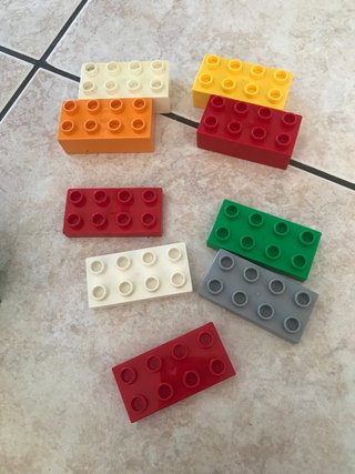 Set Lego Duplo Originali con 3 personaggi