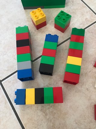 Set Lego Duplo Originali con 3 personaggi
