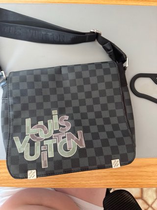 Borsa Louis Vuitton Tracolla Marrone