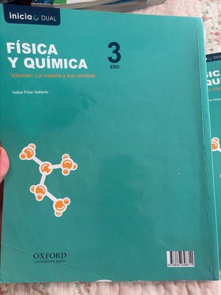 Pack 2 Volumen Física y química, 3 ESO.