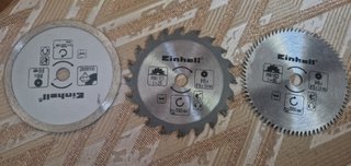 Lote 3 discos corte Einhell