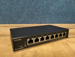 Switch D-Link DGS-1100-08PV2 Smart PoE Gigabit