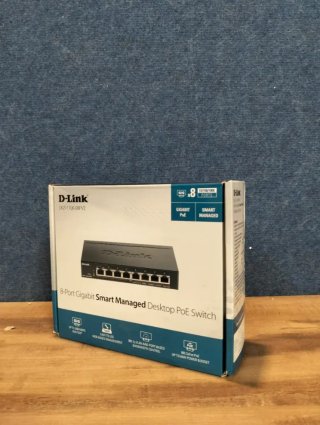 Switch D-Link DGS-1100-08PV2 Smart PoE Gigabit