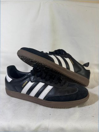 Adidas Samba Negro Blanco Suela Goma Talla 38