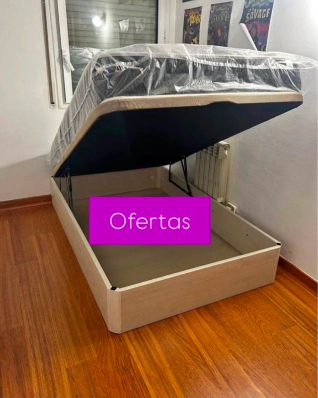 Canapé y colchón 105x190 nuevo en oferta