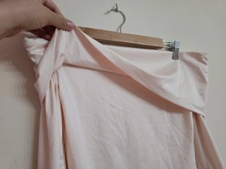 Top Bardot Mangas Campana Rosa
