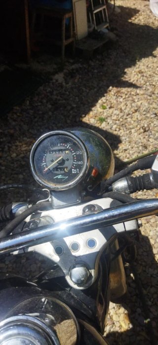 Moto Kymco 125cc Cruiser Negra