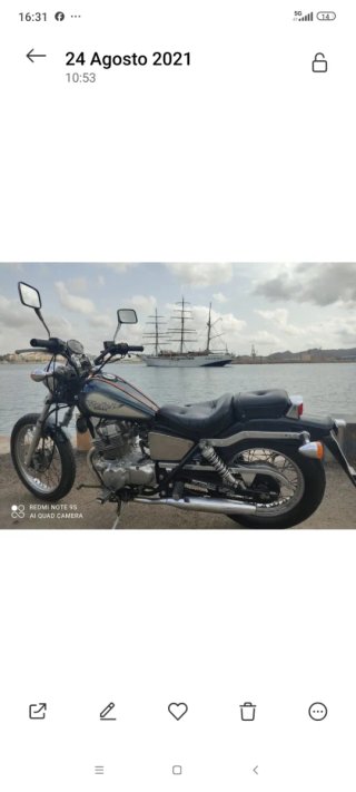 Honda Rebel 250 4T Bicilíndrica