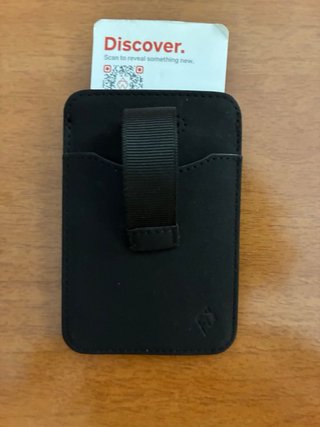 Cartera Akielo Negra con Tarjetero