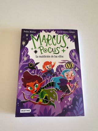 Libros Marcus Pocus 1, 2, 3 y 4