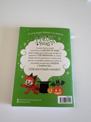 Libros Marcus Pocus 1, 2, 3 y 4