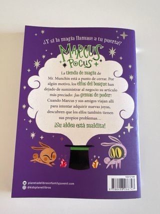 Libros Marcus Pocus 1, 2, 3 y 4