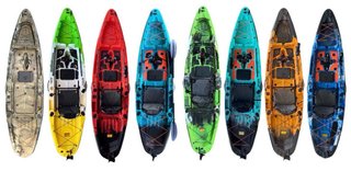 Kayak de pesca modular