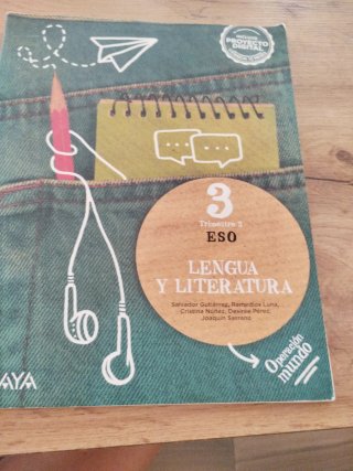 Libros Lengua y literatura 3"ESO