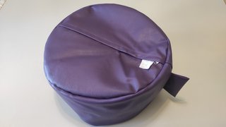 Puff URBAN morado asiento reposapiés