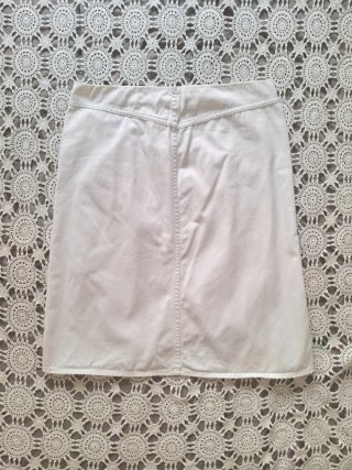 Falda Diesel Blanca Talla M