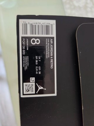 Jordan 4 Toro Bravo Rojo