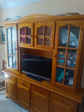 Mesa y 4 Sillas Provenzal Madera