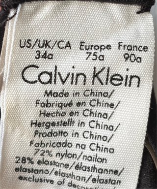 Sujetador Calvin Klein Negro