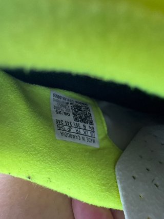 Botas de fútbol 39 1/3