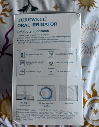 Irrigador Dental Turewell FC165