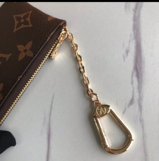 Portamonete Louis Vuitton Monogram Marrone