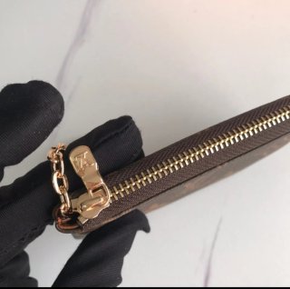 Portamonete Louis Vuitton Monogram Marrone