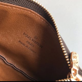 Portamonete Louis Vuitton Monogram Marrone