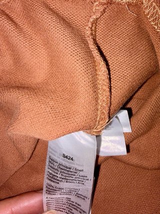 Polo Lacoste Unisex Talla XL Marrón