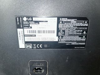 TV LG Gris