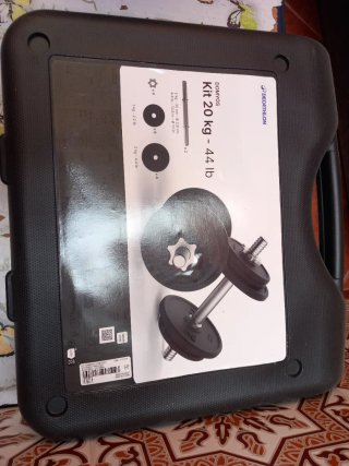 Kit Pesas DOMYOS 20 kg - 44 lb