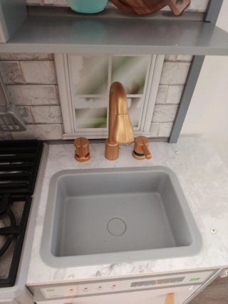 Cocina de madera infantil