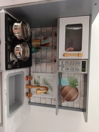 Cocina de madera infantil