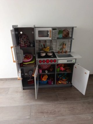 Cocina de madera infantil