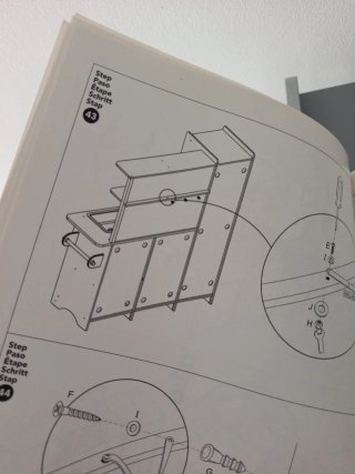 Cocina de madera infantil