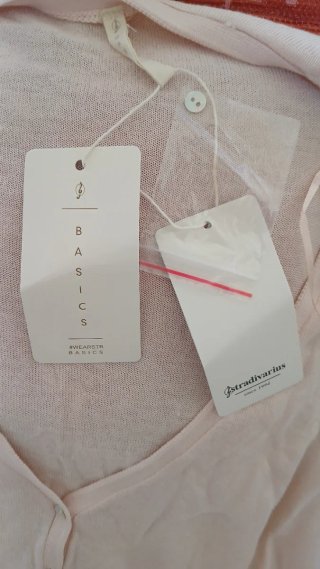 Chaqueta Stradivarius Rosa Talla M/L