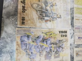 7 cupones racionamiento División Azul