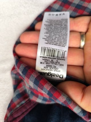 Camisa Desigual cuadros patchwork