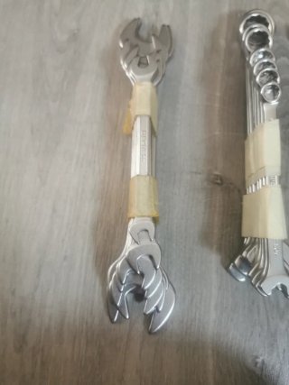 Juego de llaves fijas y estrella