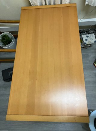 Escritorio IKEA madera chapa