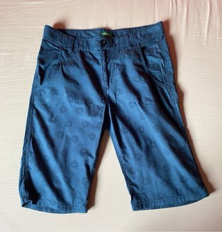 Pantalón corto Benetton hombre azul