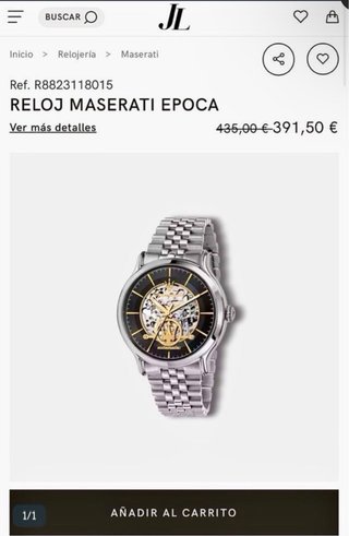 Reloj Maserati Epoca Automático R8823118015