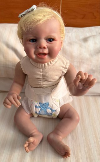 NECESIDAD: Bebé Reborn. Kit Emmy de Sandy Faber.