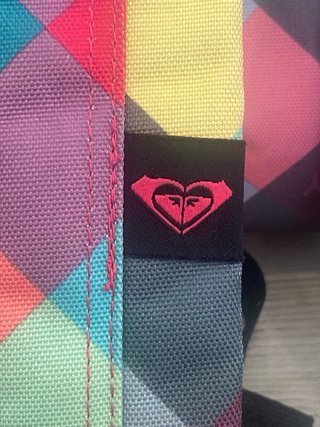 Mochila Roxy pequeña multicolor