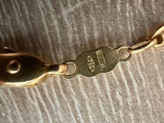 Cadena Oro 18k Italiano 750 Cruz Crucifijo