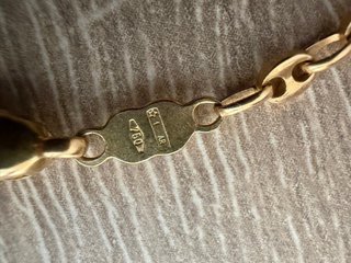 Cadena Oro 18k Italiano 750 Cruz Crucifijo