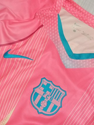 Camiseta FC Barcelona Nike Rosa y Azul