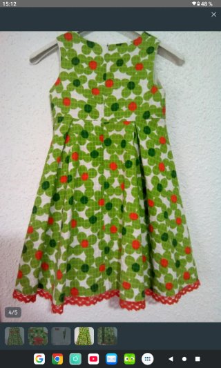Vestido niña Mariquita Pérez T6