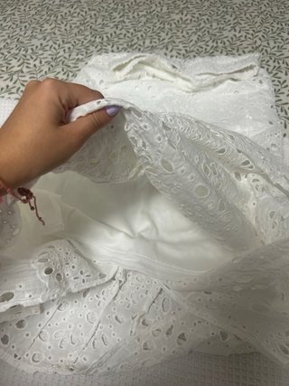 Vestido Flamenco Moderno Blanco
